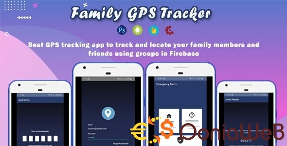 Family GPS Tracker Android [Firebase]