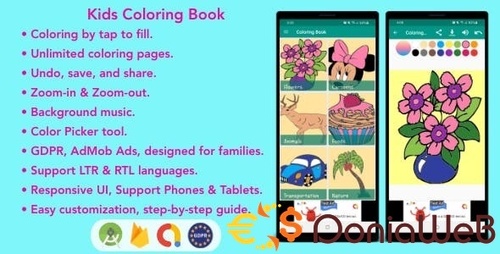 More information about "Kids Coloring Book for Android"