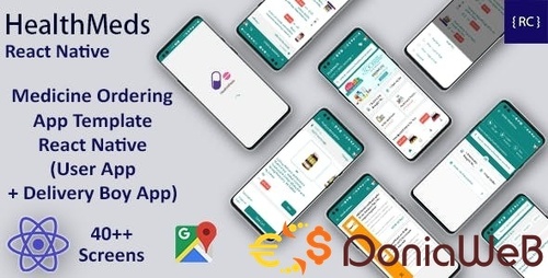 More information about "Online Medicine Ordering App Template React Native | Online Pharmacy App Template React Native"