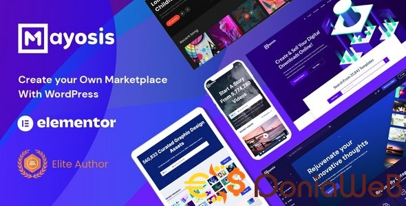 Mayosis - Digital Marketplace WordPress Theme