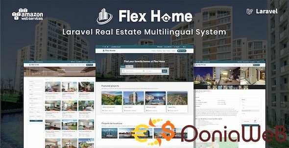 More information about "Flex Home - Laravel Real Estate Multilingual System"
