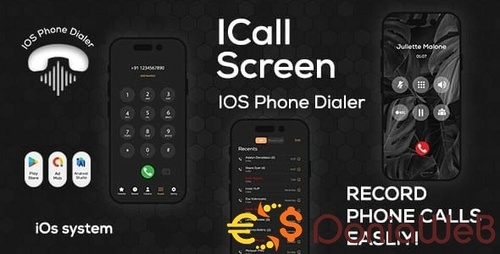 More information about "iCall OS16 - Color Phone Flash - iPhone Style Call - iCallScreen Dialer - iCall Dialer Screen"