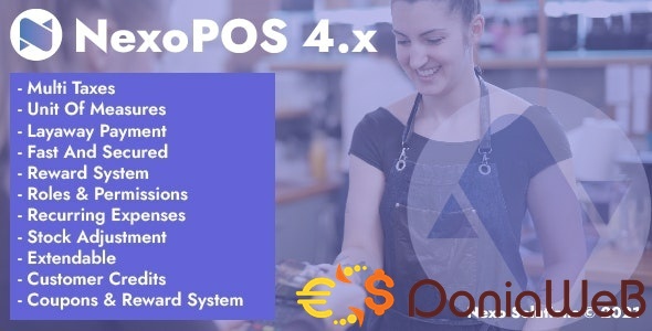 NexoPOS - POS, CRM & Inventory Manager