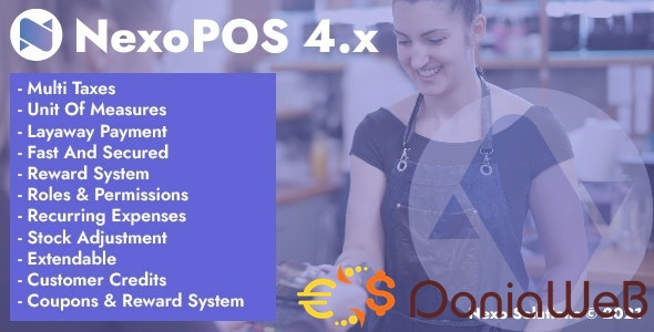 NexoPOS - POS, CRM & Inventory Manager