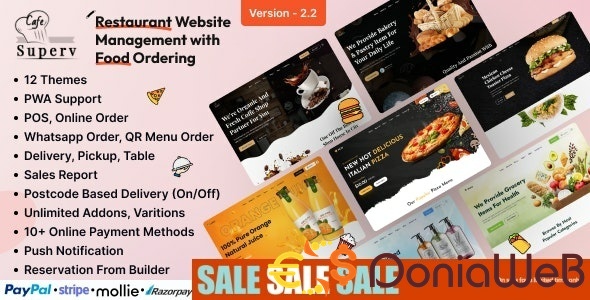 Superv - Restaurant Website Management (Food Ordering)