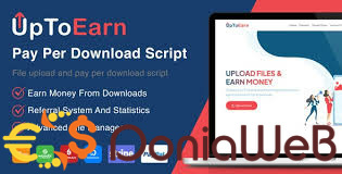 UpToEarn - File Upload And Pay Per Download Script (SAAS Ready)