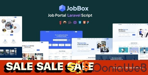 JobBox - Laravel Job Portal Multilingual System