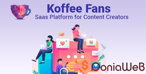 More information about "Koffee Fans - Saas Platform for Content Creators"