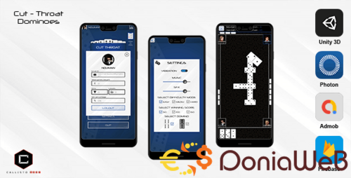More information about "Cut Throat - Dominoes Multiplayer Game Unity"