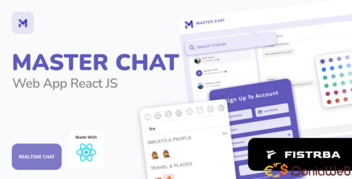 More information about "Master Chat | React JS Web App"