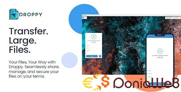 Droppy - Online File Transfer and Sharing