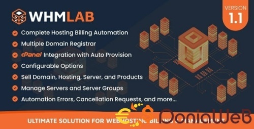More information about "WHMLab - Ultimate Solution For WebHosting Billing And Management"