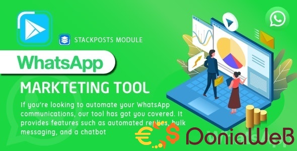 Whatsapp Marketing Tool Module For Stackposts v2.0.3