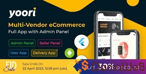 More information about "YOORI - Flutter Multi-Vendor eCommerce Full App with Admin Panel"