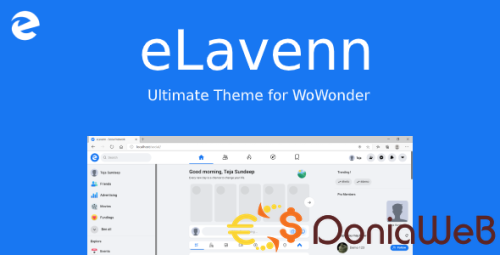 More information about "eLavenn WoWonder Theme"
