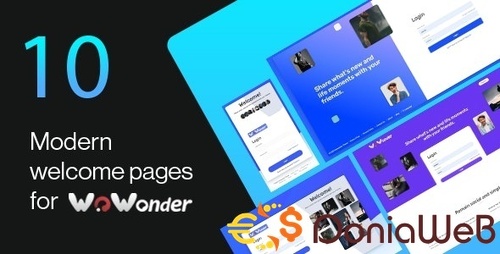 More information about "Wonderful - The Ultimate Welcome Page Themes For WoWonder"