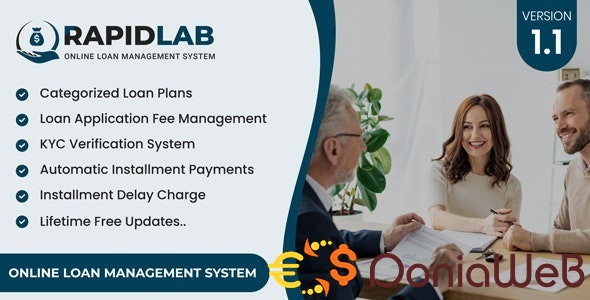 RapidLab - Online Loan Management System