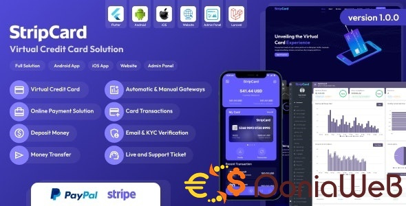 StripCard - Virtual Credit Card Solution