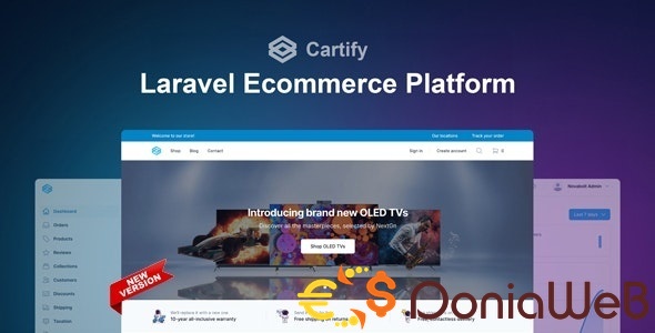 Cartify - Laravel Ecommerce Platform with Tailwind CSS