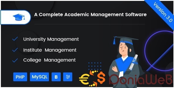 HiTech - University Management System, Institute And College