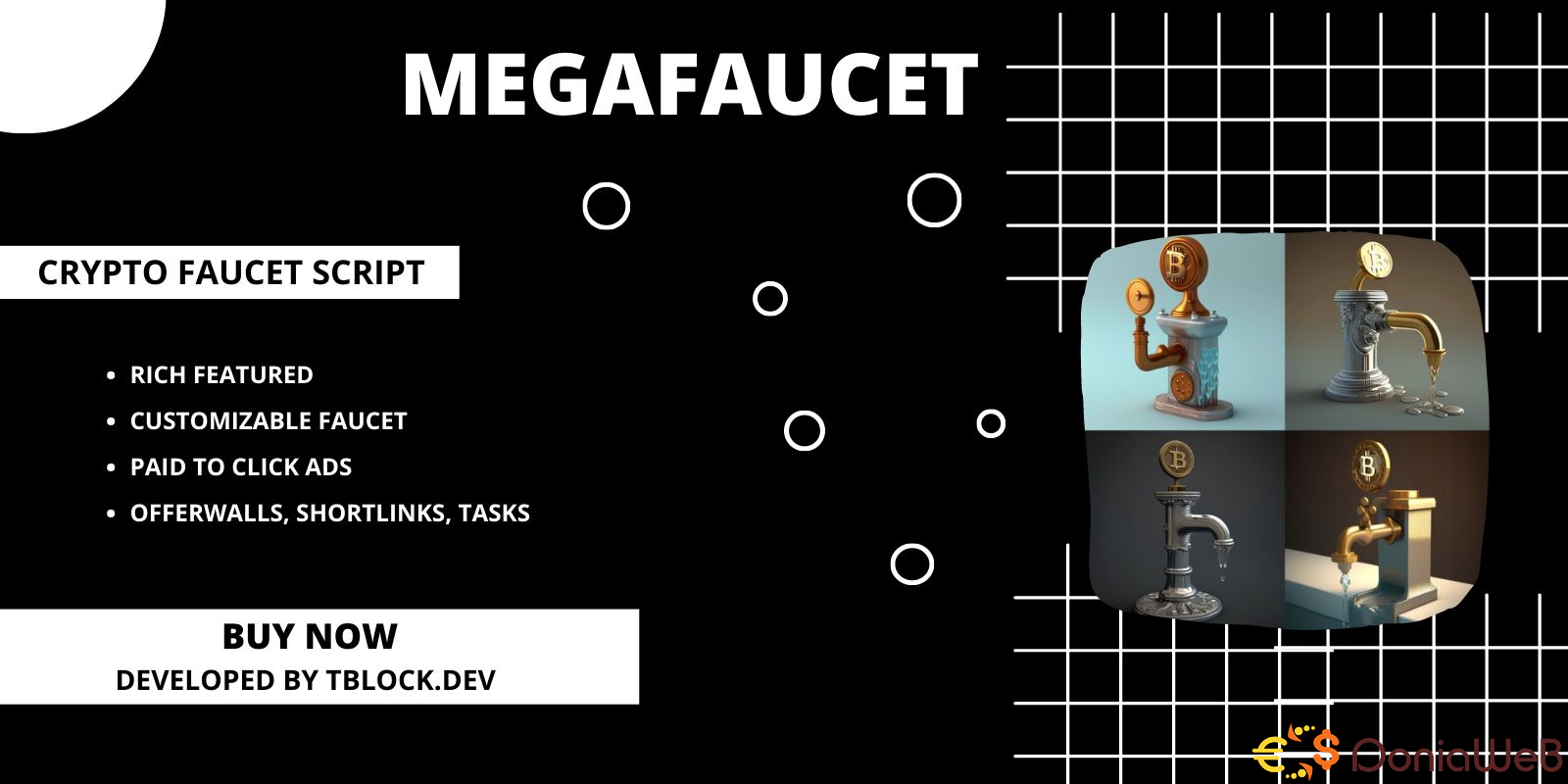 MegaFaucet - Crypto Faucet Script ( Only a few Bugs ) But 90% work.