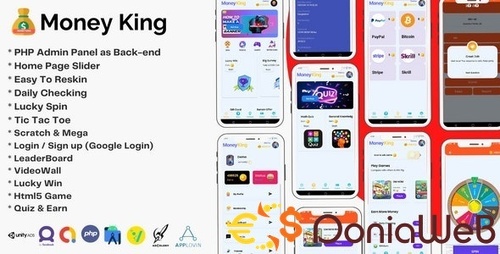 More information about "Money King - Android Rewards Earning App With Admin Panel"