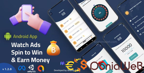 More information about "Watch Spin And Earn Money App with Admob"