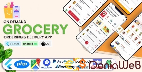 More information about "Grocery Vegetable Store Delivery Mobile App with Admin Panel - GoGrocer"