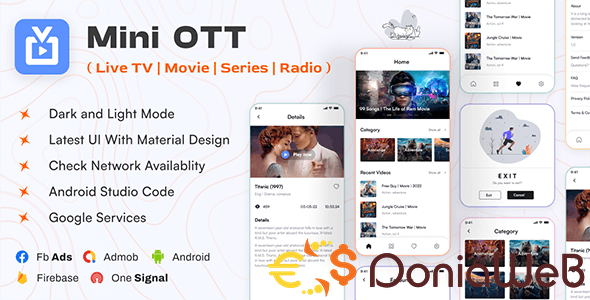 Mini OTT | Live TV, Streaming, Movie, Radio