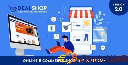 More information about "DealShop - Online Ecommerce Shopping Platform"