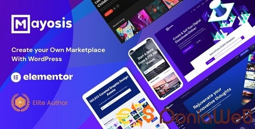 More information about "Mayosis - Digital Marketplace WordPress Theme"