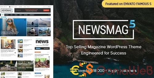 More information about "Newsmag - Newspaper & Magazine WordPress Theme"