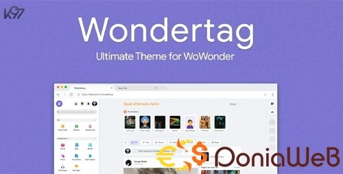 More information about "Wondertag - The Ultimate WoWonder Theme"