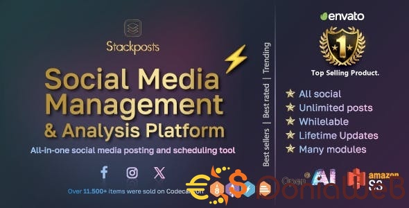 Stackposts v8.2.0 + 25 Modules [Extended License]