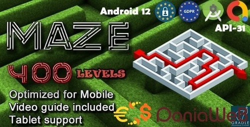 More information about "Maze 400 (Admob + GDPR + Android Studio)"