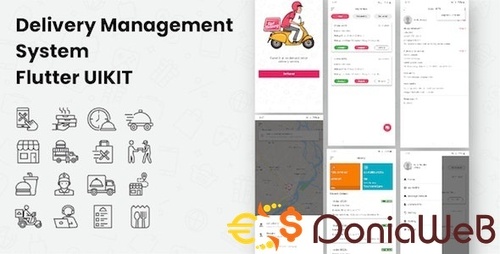 More information about "GoDelivery - Delivery Management System Flutter App"
