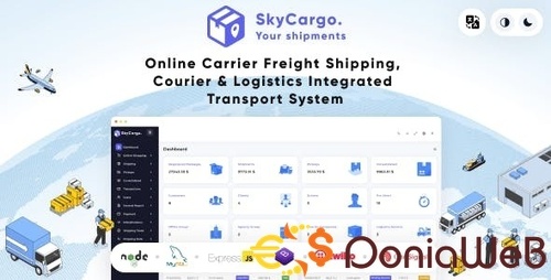 More information about "SkyCargo: An Integrated Transportation System for Freight Shipping, Courier Services, and Logistics"
