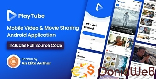 More information about "PlayTube - Mobile Video & Movie Sharing Android Native Application (Import / Upload)"