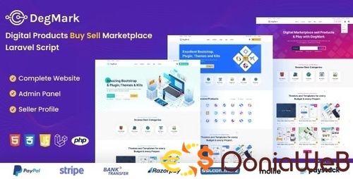 More information about "DegMark - Digital Products Buy Sell Marketplace Laravel Script"