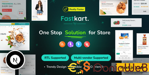 More information about "Fastkart - Single or Multivendor Ecommerce with React Next JS & Laravel REST API"