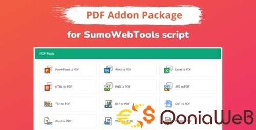 More information about "PDF Addon Package for SumoWebTools"