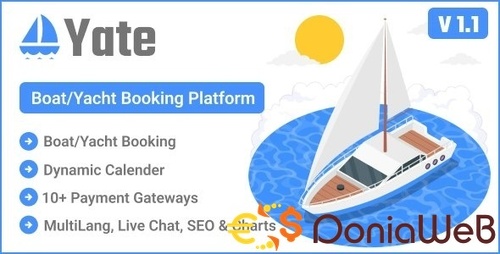 More information about "Yate - Boat/Yacht Booking Platform"