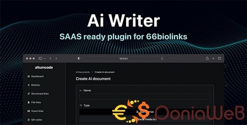 More information about "AI - Writing Assistant, Image Generator, Speech to Text - 66biolinks plugin"