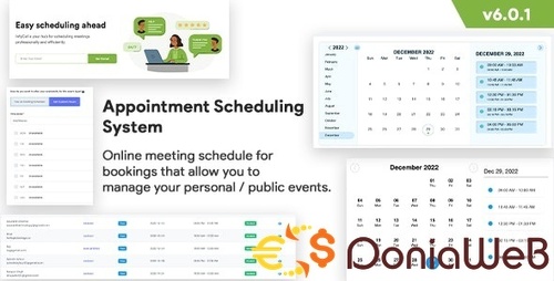 More information about "Appointment Scheduling System - Meetings Scheduling - Calendly Clone - Online Appointment Booking"