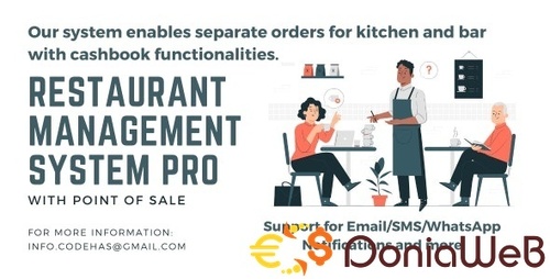 More information about "Restaurant POS Pro - Restaurant management system with kitchen and bar display"