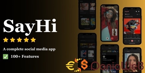 More information about "SayHi Social- (Timeline, chat, Live,Instagram,Reels,Facebook,Twitter,Threads, TikTok),"