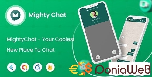 More information about "MightyChat v4.6.3 - Chat App With Firebase Backend + Agora.io"