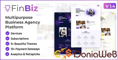 More information about "FinBiz - Multipurpose Business Agency Platform"