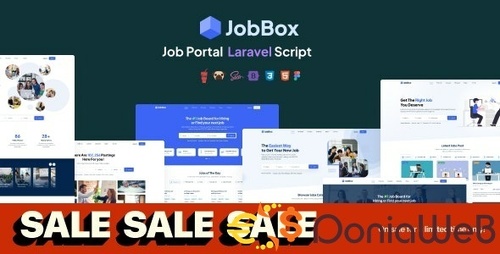 More information about "JobBox - Laravel Job Portal Multilingual System"