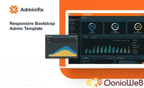 More information about "Adminifix - Creative Dashboard Admin Template"